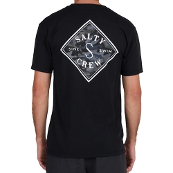 TIPPET CAMO FILL TEE BK S (CO)